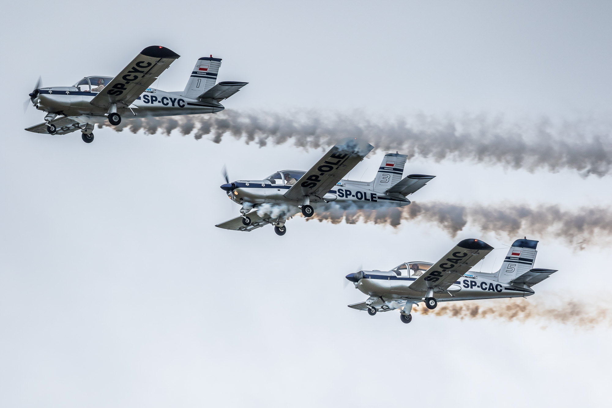 pokazy lotnicze Krosno Celfast Flying Team