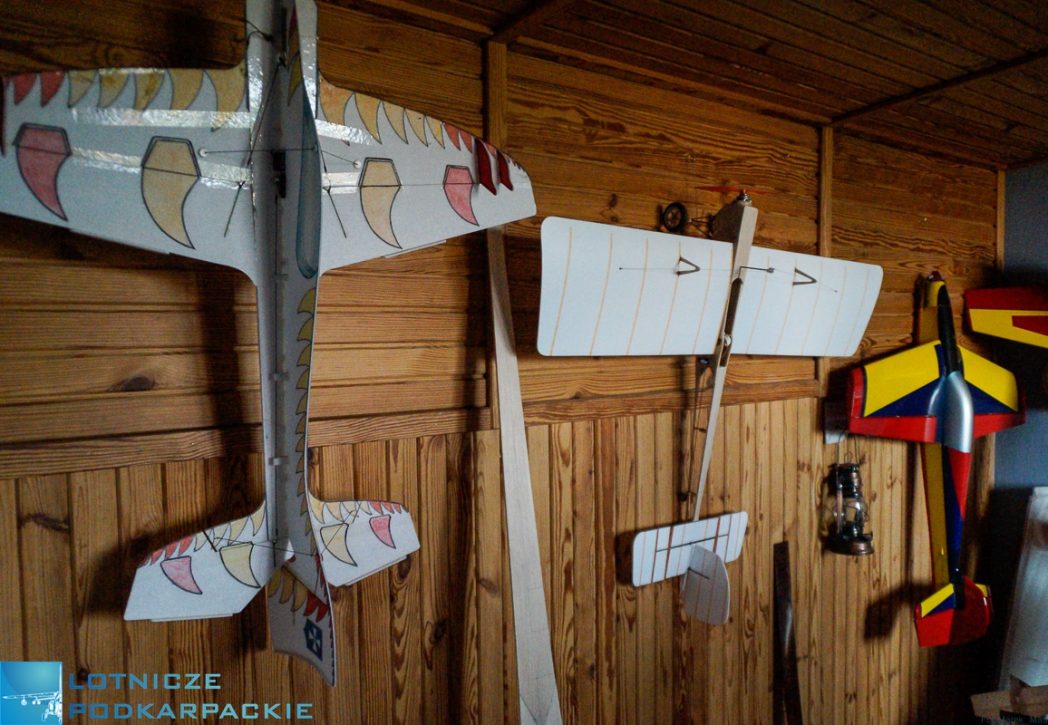 ściana samoloty modele skrzydła