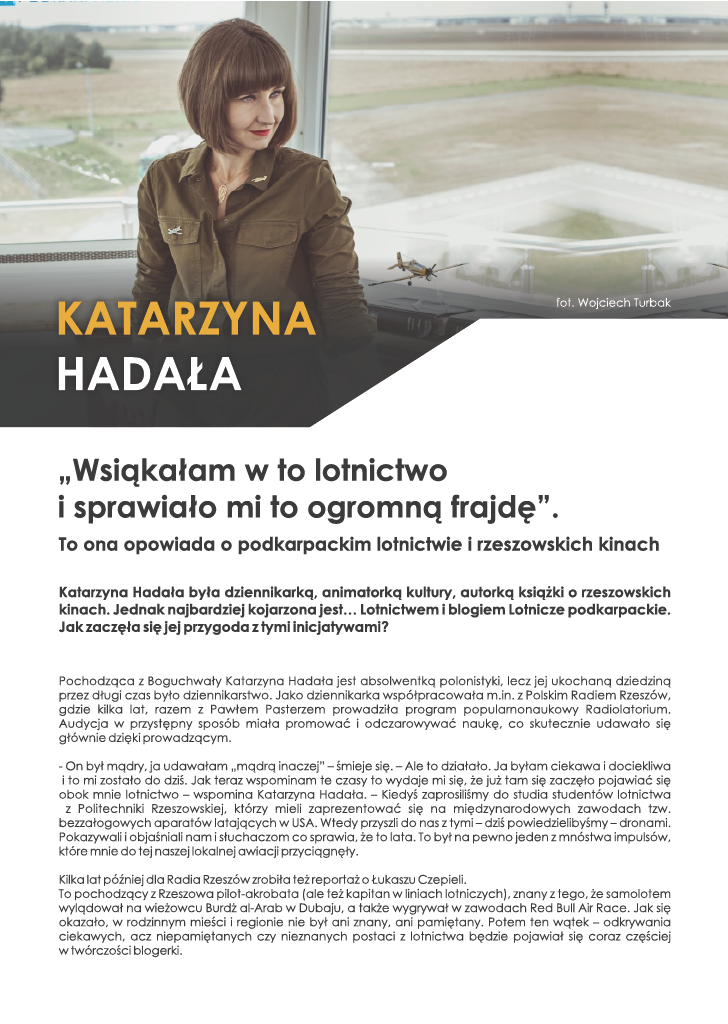 pierwsza strona artykułu, kobieta, tekst